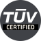 con certificato TÜV