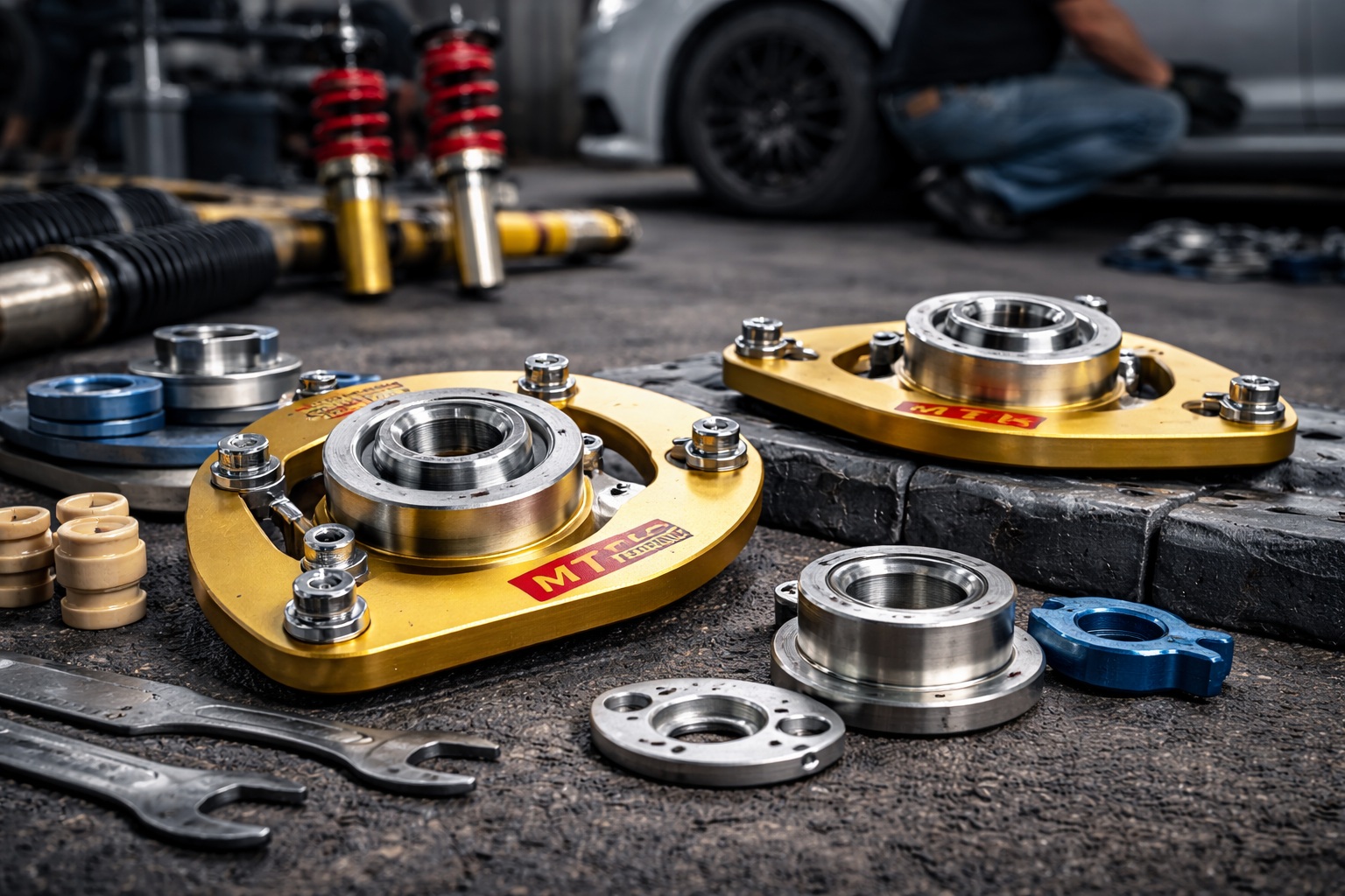 Supporti ammortizzatore e Uniball – quando convengono negli assetti MTS Technik? - Supporti ammortizzatore e Uniball – quando convengono? | MTS Technik