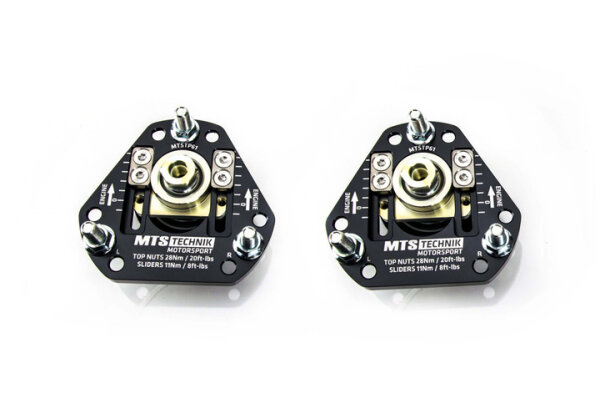 Piastre camber / caster MTS regolabili per asse anteriore compatibili con Honda CIVIC IX (FK) 2.0 i-VTEC Type R (FK2) 228 KW MTSCP61SET