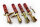 Assetto a ghiera MTS Street Gold compatibile con Audi 80 B3 berlina (89/8A) 1.8 S quattro 66 KW MTSGWAU70