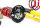 Assetto a ghiera MTS Street Gold compatibile con Opel KADETT D (31) 1.3 N 44 KW MTSGWOP33