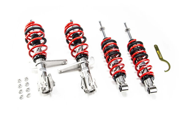 Assetto a ghiera MTS Comfort Inox compatibile con Audi 80 B4 berlina (8C) 2.0 - 66 KW XMTSGWAU34-C