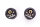 Piastre camber / caster MTS regolabili per asse anteriore compatibili con Audi 80 B2 berlina (81/85) 1.6 - 55 KW MTSCP21SET