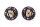 Piastre camber / caster MTS regolabili per asse anteriore compatibili con BMW 3 Coupé (E36) 318 is - 103 KW MTSCP25SET