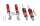 Assetto a ghiera MTS Stance Inox compatibile con Audi 80 B4 berlina (8C) 1.6 E - 74 KW XMTSGWAU34-S