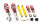 Assetto a ghiera MTS Stance Inox compatibile con Opel ASTRA H Caravan (A04) 1.6 Turbo (L35) - 132 KW XMTSGWOP10-S