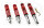 Assetto a ghiera MTS Stance Inox compatibile con Volkswagen GOLF I Cabriolet (155) 1.5 - 51 KW XMTSGWVW06-S