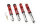 Assetto a ghiera MTS Stance Inox compatibile con Volkswagen GOLF III (1H1) 2.0 - 85 KW XMTSGWVW86-S