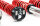 Assetto a ghiera MTS Stance Inox compatibile con Volkswagen JETTA II (19E/1G2) 1.6 D - 40 KW XMTSGWVW86-S