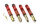 Assetto a ghiera MTS Street Gold compatibile con Volkswagen POLO III CLASSIC (6V2) 75 1.6 - 55 KW MTSGWVW90