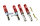 Assetto a ghiera MTS Street Inox compatibile con Audi 80 B1 berlina (80/82) 1.6 - 55 KW XMTSGWAU07