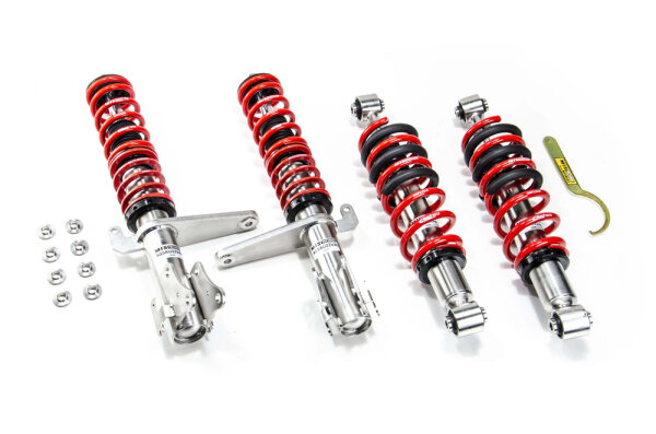 Assetto a ghiera MTS Street Inox compatibile con Audi 80 B4 Avant (8C) S2 quattro - 169 KW XMTSGWAU36