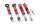 Assetto a ghiera MTS Street Inox compatibile con BMW 5 (E60) 525 i - 155 KW XMTSGWBM106