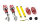 Assetto a ghiera MTS Street Inox compatibile con Opel ASTRA H (A04) 1.3 CDTI (L48) - 66 KW XMTSGWOP10