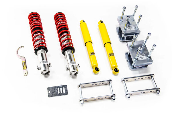 Assetto a ghiera MTS Street Inox compatibile con Volkswagen CADDY II furgone/monovolume (9K9A) 1.9 SDI - 47 KW XMTSGWVW58