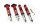 Assetto a ghiera MTS Street Inox compatibile con Volkswagen GOLF I (17) 1.8 GTI - 82 KW XMTSGWVW85