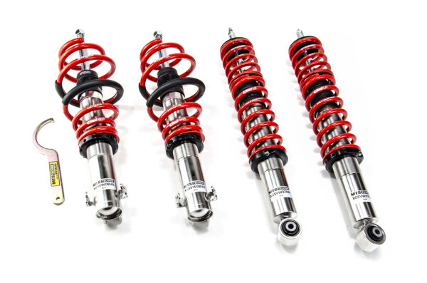 Assetto a ghiera MTS Street Inox compatibile con Volkswagen POLO (6N2) 1.4 - 44 KW XMTSGWVW28