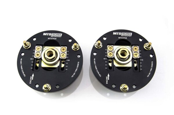 Supporti duomi MTS regolabili camber / caster per asse anteriore compatibili con Volkswagen PASSAT B6 Variant (3C5) 2.0 TFSI 147 KW MTSCP20SET