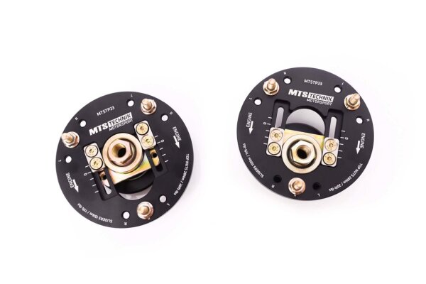 Supporti duomi MTS regolabili camber / caster per asse anteriore compatibili con BMW 7 (E23) 735 i 160 KW MTSCP23SET