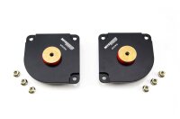 Supporti duomi rinforzati MTS in poliuretano con piastre di campanatura per asse posteriore compatibili con Audi 100 C3 Avant (44) 1.8 55 KW MTSCP35SET