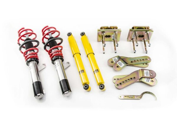 Assetto a ghiera MTS Street Inox compatibile con Volkswagen CADDY III furgone/monovolume (2K/2C) 1.4 59 KW XMTSGWVW34